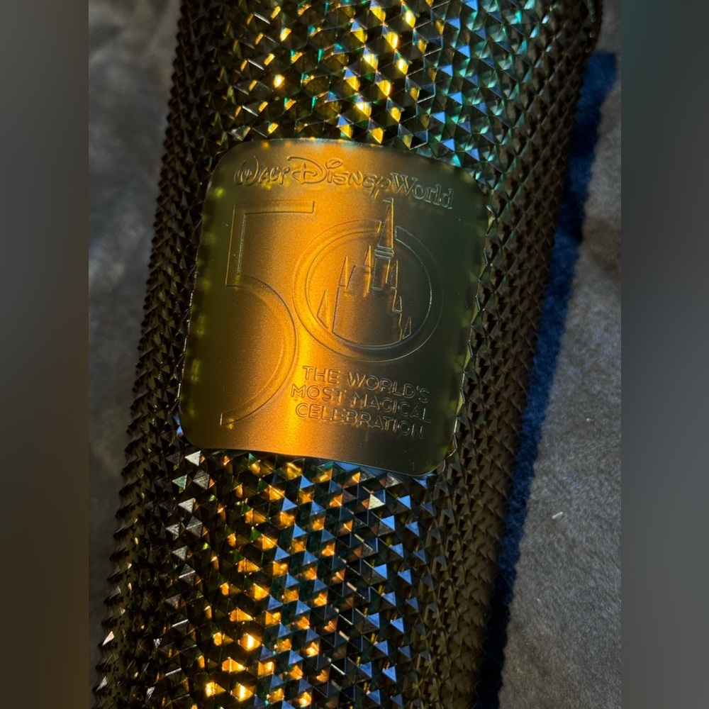 Starbucks Disney world gold cold cup